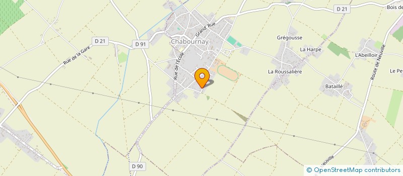 localisation de l'entreprise MP2B  CHABOURNAY