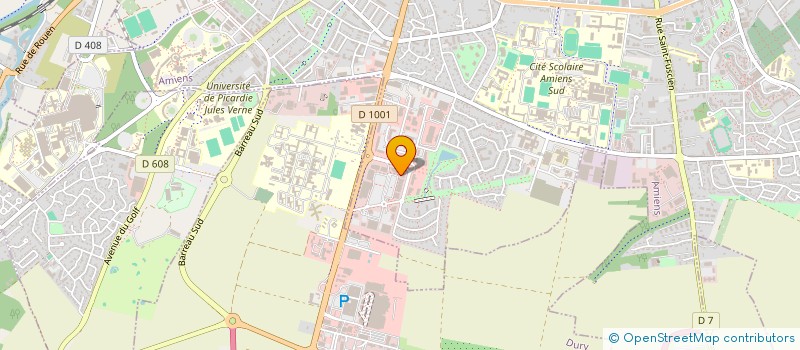 localisation de l'entreprise MP2C  LE CARDONNOIS