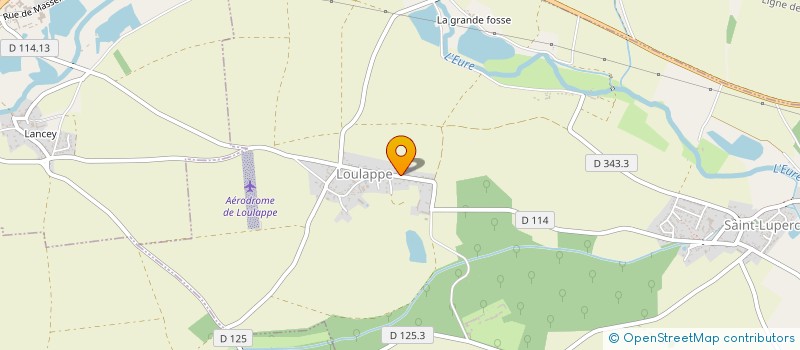 localisation de l'entreprise MP2G à SAINT-LUPERCE