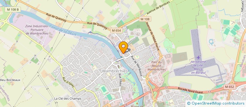 localisation de l'entreprise MP2J  TOURCOING