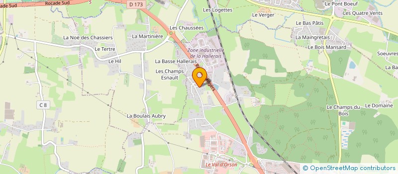 localisation de l'entreprise MP2L  VERN-SUR-SEICHE