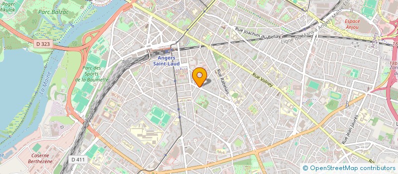 localisation de l'entreprise MP2L à ANGERS