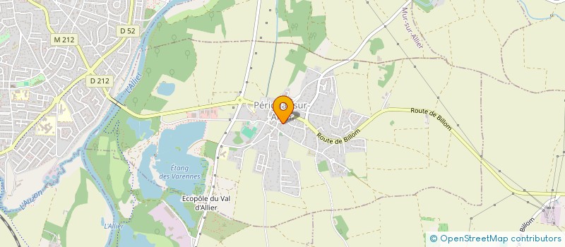 localisation de l'entreprise MP2R  PERIGNAT-SUR-ALLIER