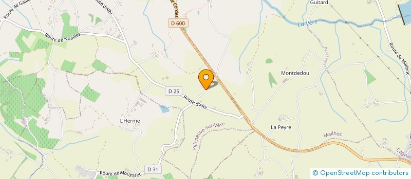 localisation de l'entreprise MP2S  VILLENEUVE-SUR-VERE