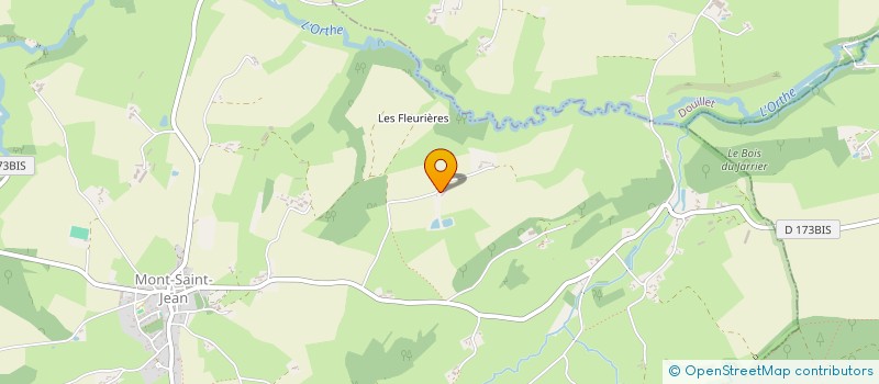 localisation de l'entreprise MP2S  LA FLECHE