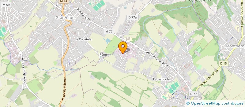 localisation de l'entreprise MP2S  PECHBONNIEU