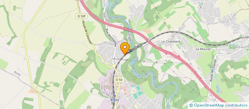 localisation de l'entreprise MP2SHOP  RIVES