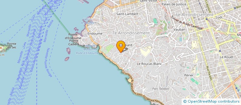 localisation de l'entreprise MP3A à MARSEILLE