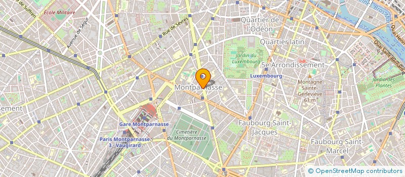 localisation de l'entreprise MP4 CONSTELLATION  PARIS 06