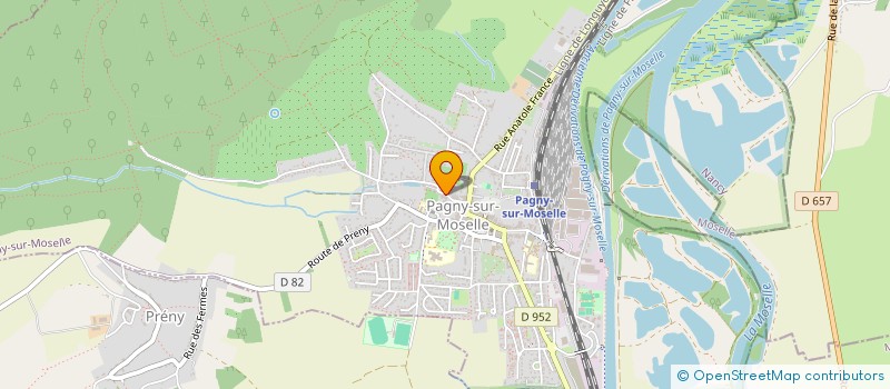 localisation de l'entreprise MP54  PAGNY SUR MOSELLE