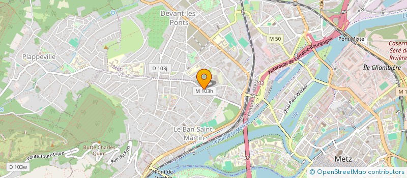 localisation de l'entreprise MP7 CONSEILS  METZ