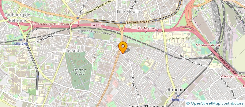 localisation de l'entreprise MPA à LILLE