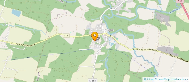 localisation de l'entreprise MPA  BOUGUE