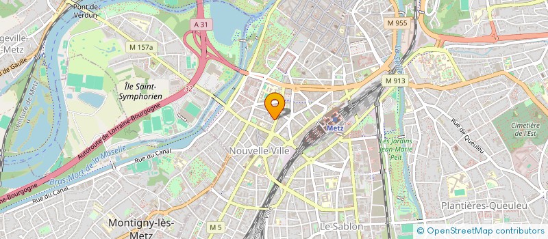 localisation de l'entreprise MPA COLLECTION  METZ