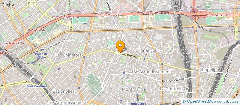 localisation de l'entreprise MPA DEMENAGEMENT MORLET ALFRED DEMENAGEM à PARIS
