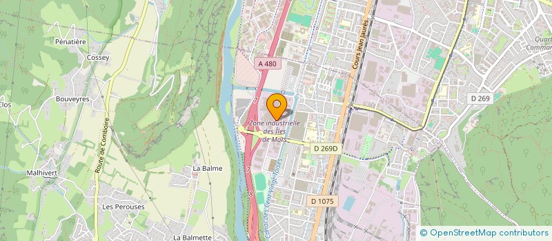 localisation de l'entreprise MPA DESTRIBUTION  LE PONT-DE-CLAIX