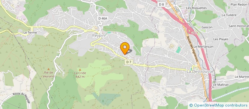 localisation de l'entreprise MPA ETUDES ET REALISATIONS  PEYPIN