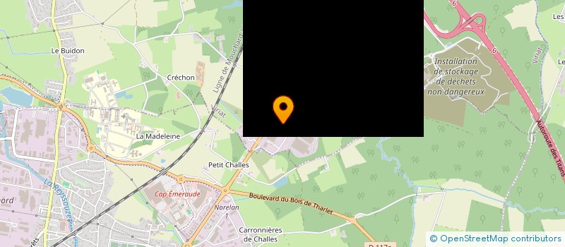 localisation de l'entreprise MPA FINANCE à VIRIAT