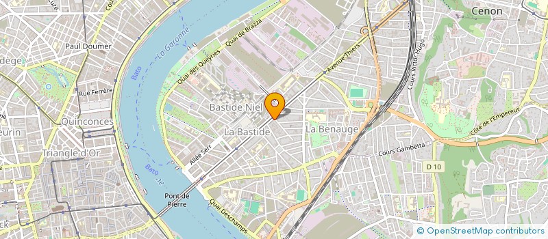 localisation de l'entreprise MPA GENERATION  BORDEAUX