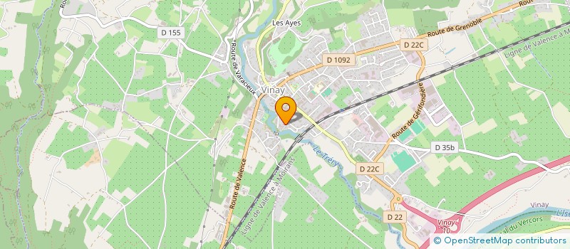 localisation de l'entreprise MPA-GESTION  VINAY