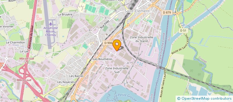 localisation de l'entreprise MPA HOLDING à MACON