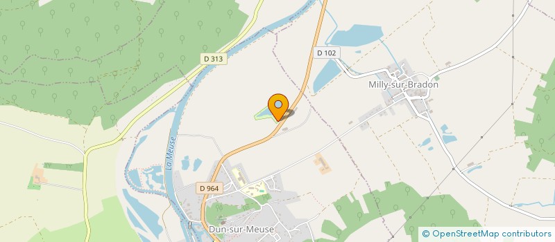 localisation de l'entreprise MPAA à DUN-SUR-MEUSE