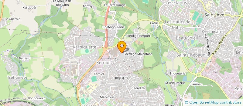 localisation de l'entreprise MPACT  SAINT-AVE