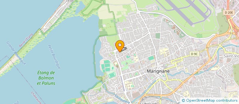 localisation de l'entreprise MPAI MULTI-SERVICES  MARIGNANE