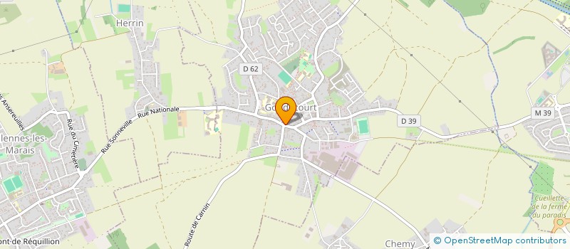 localisation de l'entreprise MPAL  GONDECOURT