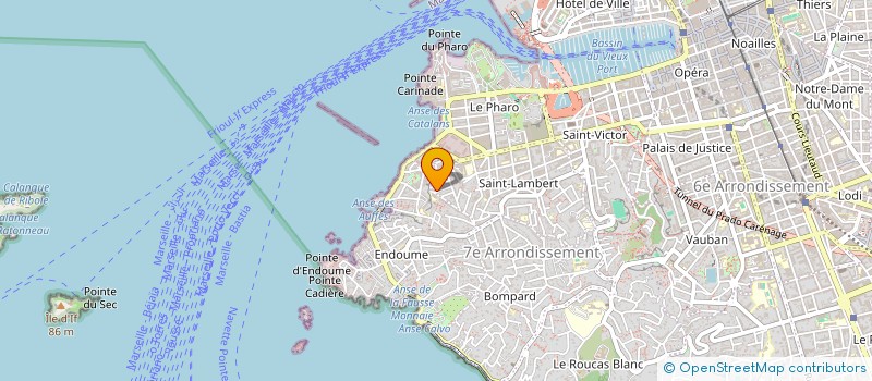 localisation de l'entreprise MPAM à MARSEILLE