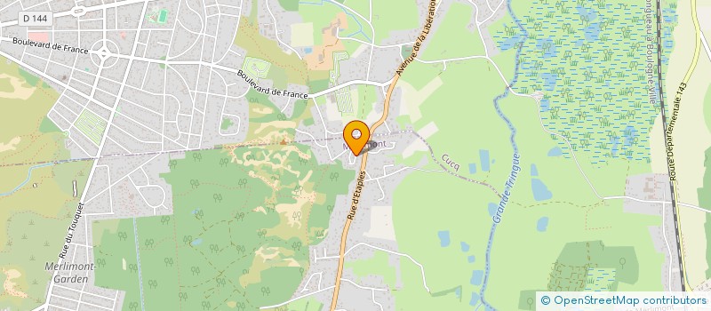 localisation de l'entreprise MPAM  MERLIMONT