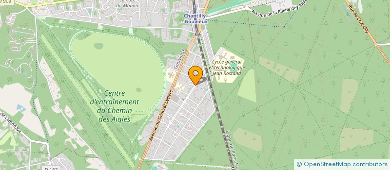 localisation de l'entreprise MPARP  CHANTILLY