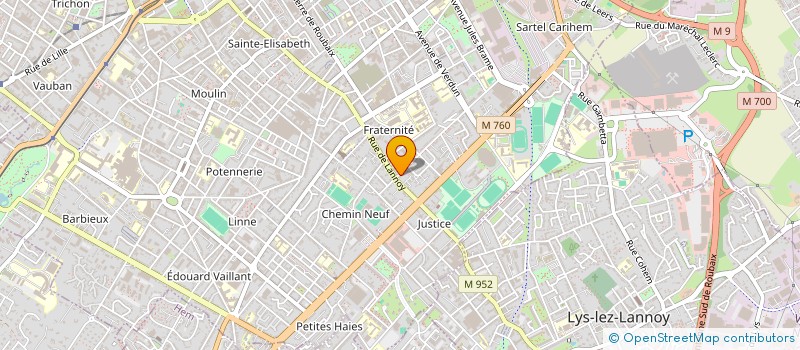 localisation de l'entreprise MPASITO  ROUBAIX