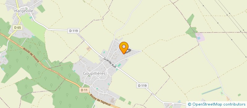 localisation de l'entreprise MPATRIMOINE CONSEIL  GOUPILLIERES