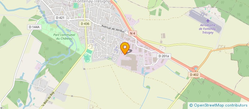 localisation de l'entreprise MPB à FONTENAY-TRESIGNY