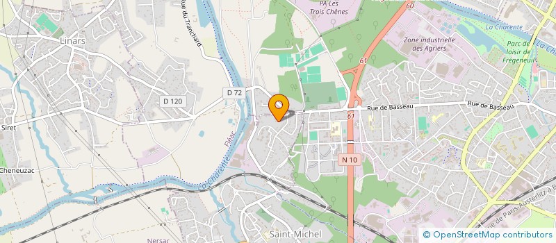 localisation de l'entreprise MPB à SAINT-MICHEL