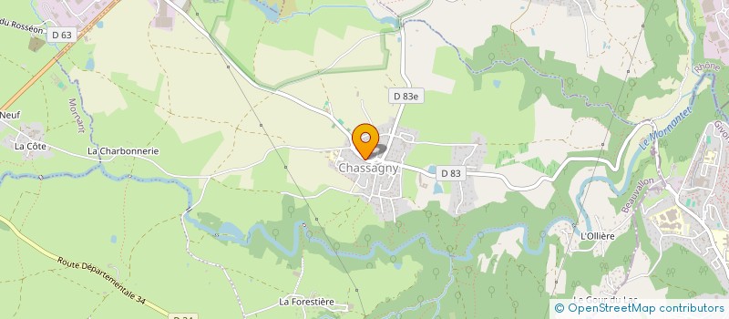 localisation de l'entreprise MPB  BEAUVALLON