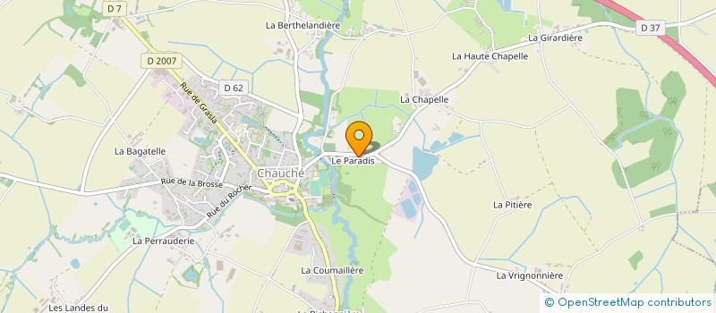 localisation de l'entreprise MPB à CHAUCHE
