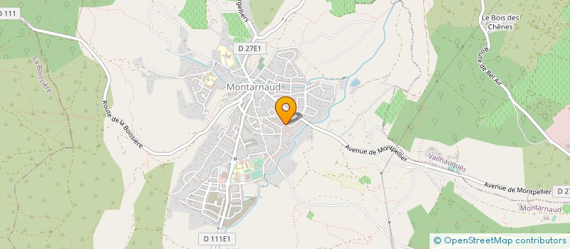 localisation de l'entreprise MPB à MONTARNAUD