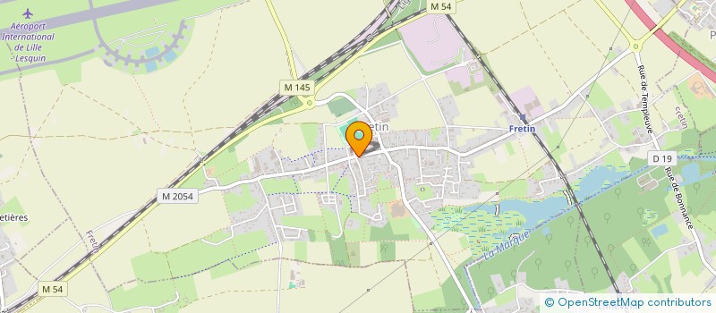 localisation de l'entreprise MPB à FRETIN