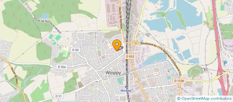 localisation de l'entreprise MPB BATIMENT  WOIPPY