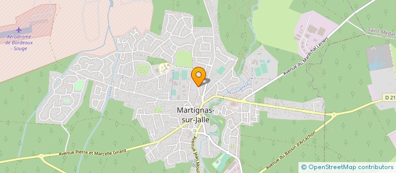 localisation de l'entreprise MPB CONSEIL  MARTIGNAS-SUR-JALLE