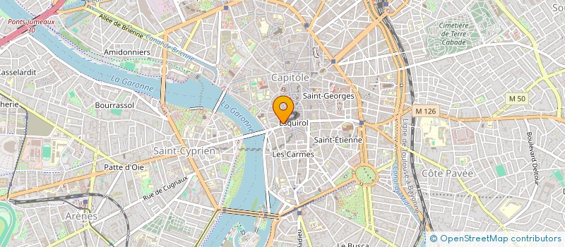 localisation de l'entreprise MPB GASTRONOMIE à TOULOUSE
