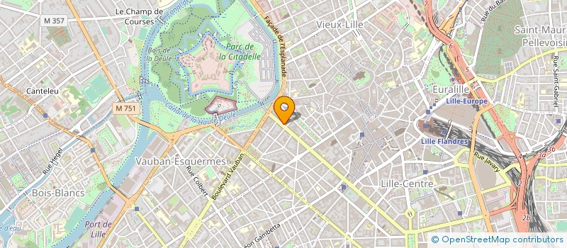 localisation de l'entreprise MPB INESTISSEMENTS à LILLE