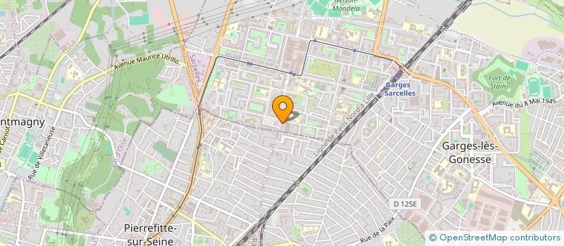 localisation de l'entreprise MPB PRO à SARCELLES