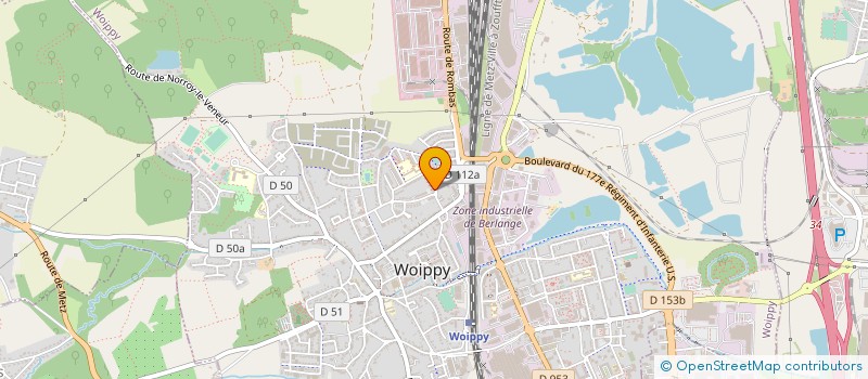 localisation de l'entreprise MPB TRANSPORTS  WOIPPY