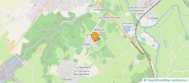 localisation de l'entreprise MPB61 à CHALONNES-SUR-LOIRE