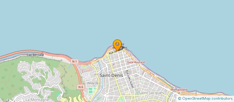localisation de l'entreprise MPBG à SAINT-DENIS