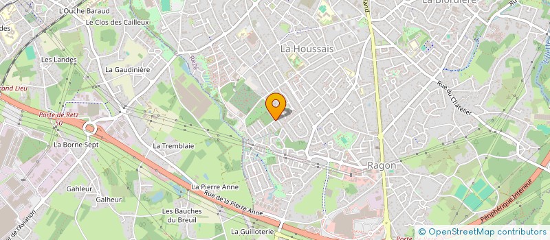 localisation de l'entreprise MPBG  REZE