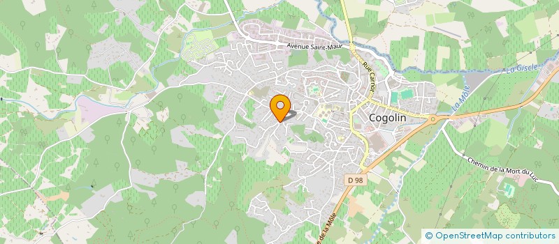 localisation de l'entreprise MPBP à COGOLIN